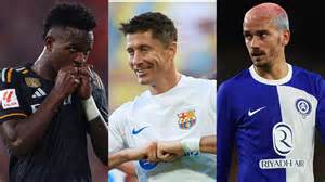 EA Sports FC 24 player ratings: Robert Lewandowski, Vinicius Jr & the ...