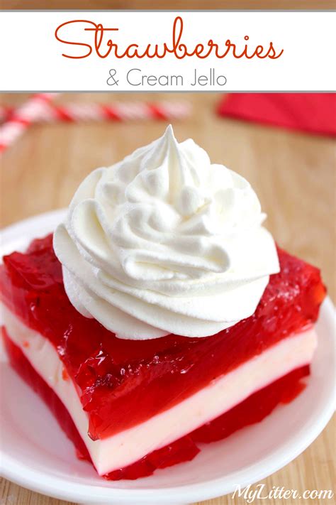 Jello And Whipping Cream Squares at Debbie Hammon blog