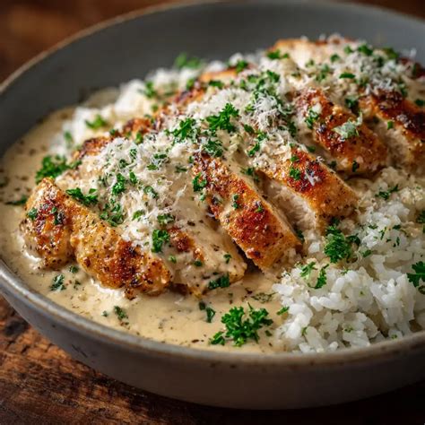 High Protein Creamy Cajun Chicken and Rice – Amazing 53g Macro Meal