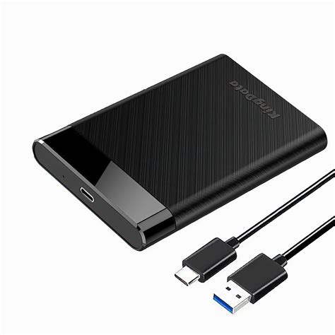 KingData SSD HDD Hard Drive Enclosure 2.5" inch SATA III USB 3.1 6Gbps ...