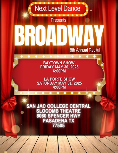 NLD La Porte Recital 2025, San Jacinto College - Slocomb Auditorium ...