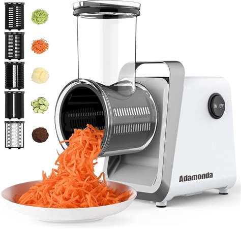Amazon.com: Electric Vegetable Cutter Food Slicer Cheese Grater Kitchen ...