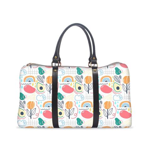 Fruit Abstract Duffle Bag. Wrapcart Bags – WrapCart Skins