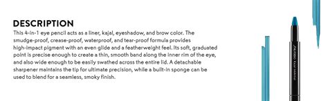 SHISEIDO KajalInk Artist- Shadow, Liner, Brow - 0.8 gms : Amazon.in: Beauty