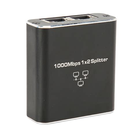 RJ45 Ethernet Splitter, 1000Mbps Ethernet Cable Splitter 1 to 2, RJ45 ...