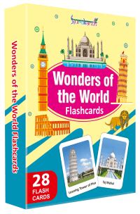 Wonders Of The World Flash Cards For Kids – thecuriousbrains