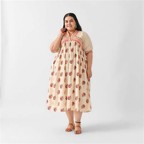 Buy Plus Size Dresses for Women in India | Rustorange