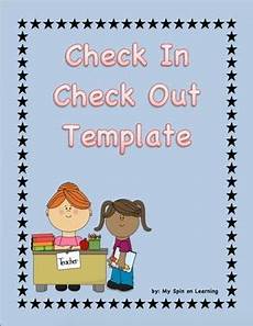 check out 17 simple 2 check in check out sheet 2 by my spin on learning tpt check out 17 simple 2 check in check out sheet 2 by my spin on learning tpt
