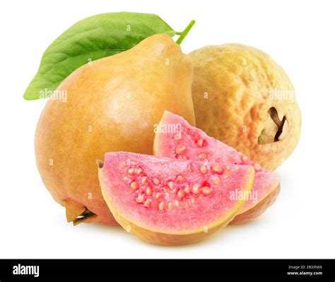 Yellow guava fruits Cut Out Stock Images & Pictures - Alamy