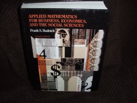 Applied Mathematics for the Business, Economics and Social Sciences ...