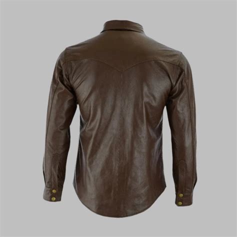 Men Leather Shirts – TheBougees