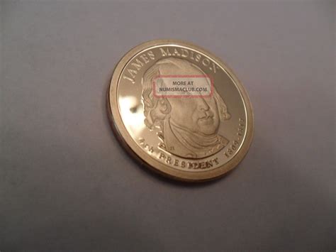 James Madison Dollar Coin