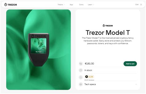 Image result for Trezor Model T