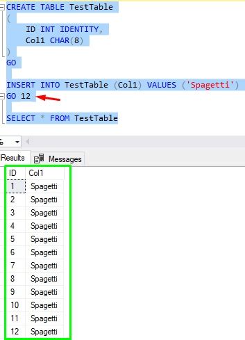 Go SQL Syntax 的图像结果