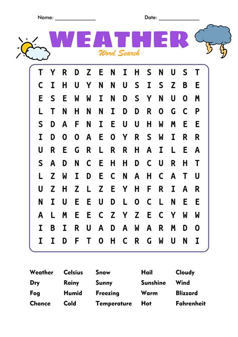 1st Grade Word Search Puzzles - 18 Free PDF Printables | Printablee