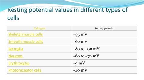 Image result for Threshold vs Resting Membrane Potential