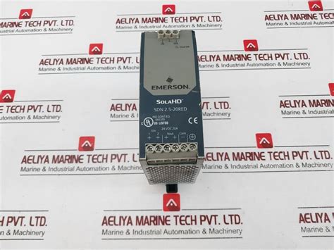 Emerson Sdn 2.5-20red Redundancy Power Supply Module, 24vdc 20a E61379 ...