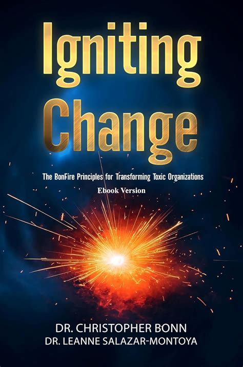 Igniting Change: The BonFire Principles for Transforming Toxic ...