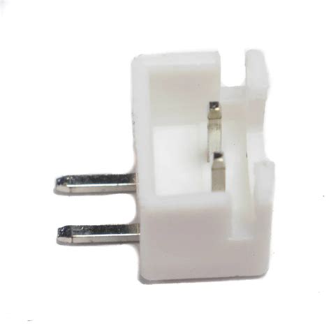 2 Pin JST Connector Male (90 degree) - 2.54mm Pitch – ArrowTechCart