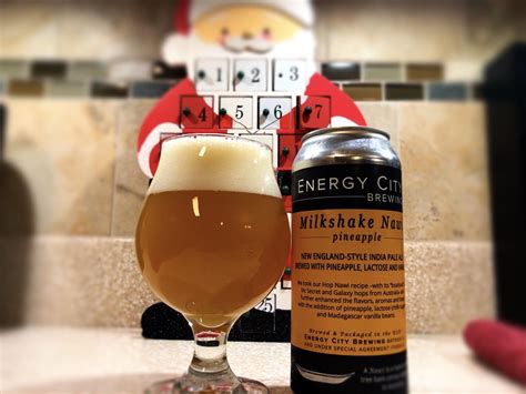 Energy City Brewing, Milkshake Nawi Pineapple. Batavia IL. : r/CraftBeer