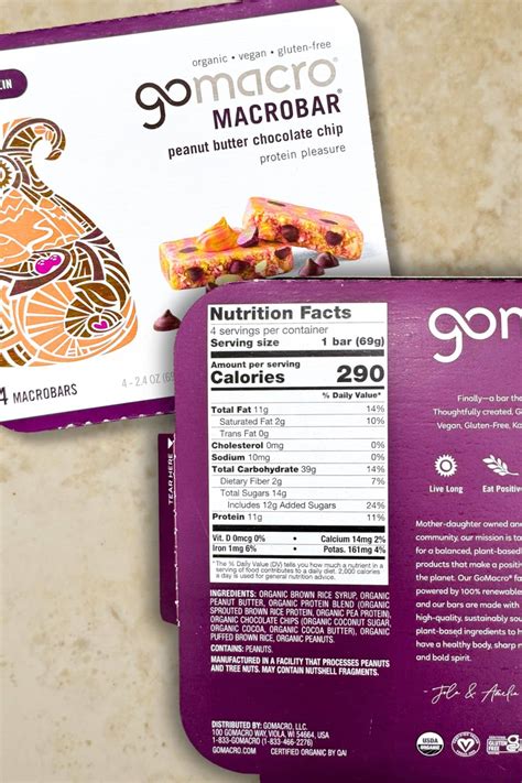 Dietitian Answers: Are GoMacro Bars Healthy? - Graciously Nourished