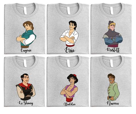 Disney Prince Names Shirt