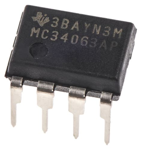 MC34063AP Texas Instruments | Texas Instruments MC34063AP, 1-Channel ...