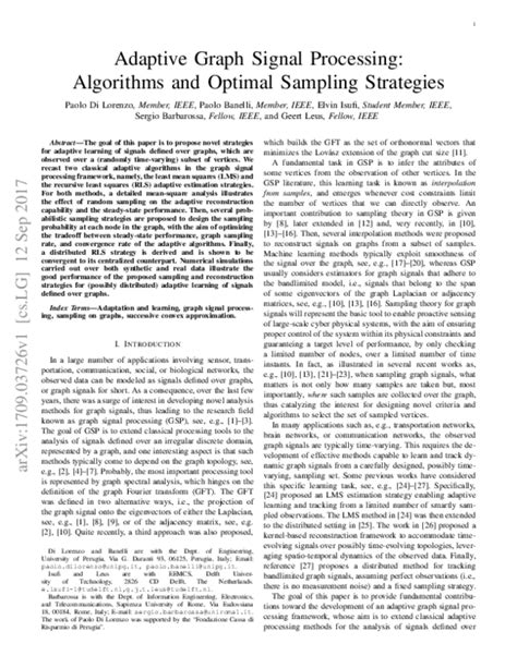 Image result for Graph Signal Processing