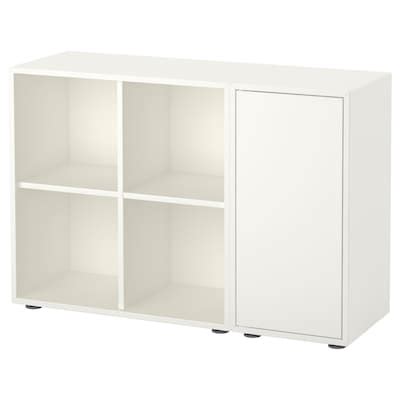 EKET cabinet combination with feet, white, 105x35x72 cm (413/8x133 ...