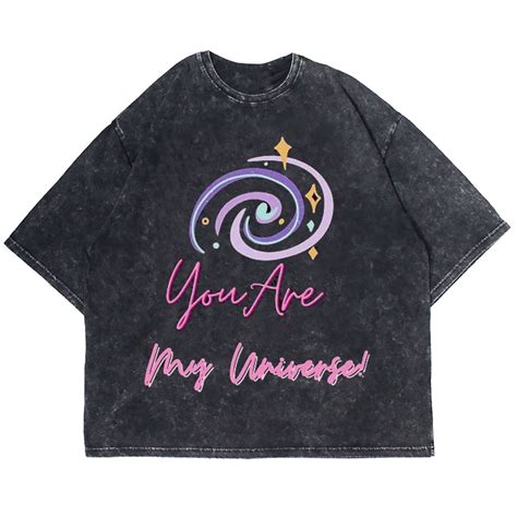 Patternmerch "coldplay you are my universe" Oversize T-shirt | Washed ...