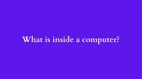 Image result for What's Inside a Computer