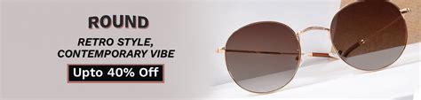Buy Round Sunglasses - 2 Sunglasses @999 - Woggles