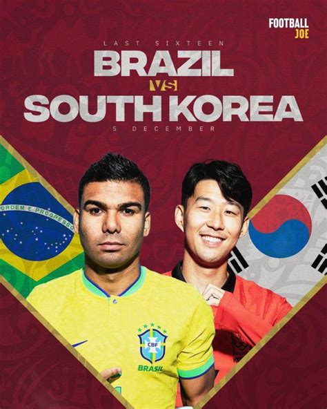世界杯1/8决赛对阵：巴西vs韩国，12月6日3点打响_腾讯新闻