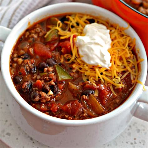 Thick Hearty Chili | Just A Pinch Recipes