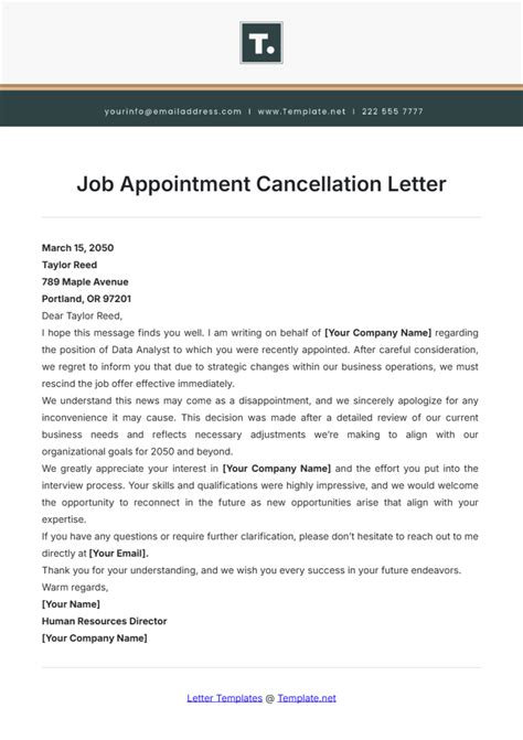 Free Acknowledgment Of Contract Termination Letter Template to Edit Online