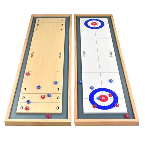 Buy GoSports Shuffleboard And Curling 2 In 1 Board Game Online at ...