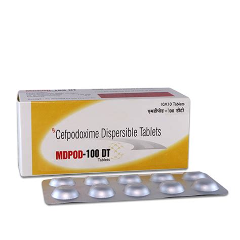 MDPOD-100 DT Tablets MDC Pharmaceuticals Limited
