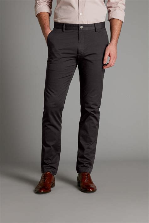 Spoke - Charcoal Grey Chinos - Bespoke Men's Pants - Sharps in 2020 ...