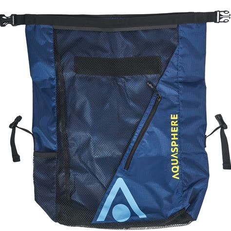 AQUASPHERE Gear Mesh Rucksack 30L - Navy Blue/Black | BIKE24