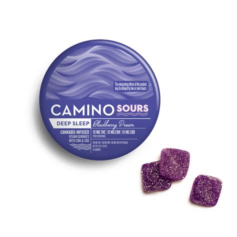 Camino | (Deep Sleep) Blackberry Dream Sours 1:1:1 Cbd:Thc:Cbn | (10 ...