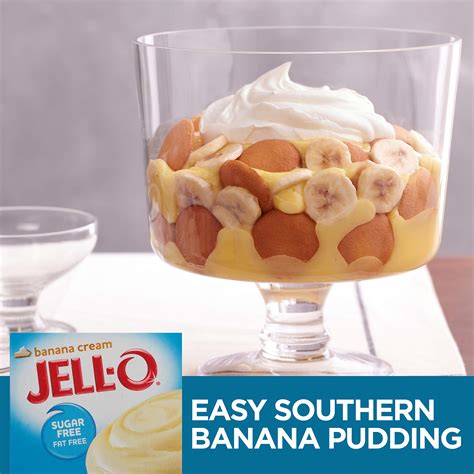 Jello Banana Pudding Milk at Leslie Hackett blog