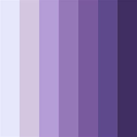 Shades of Lavender Color Palette - ColorDrop