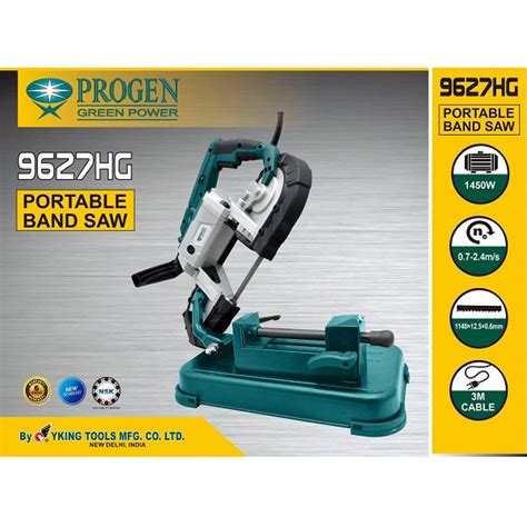 Progen Portable Band Saw - Model 9627-HG – Yking Tools