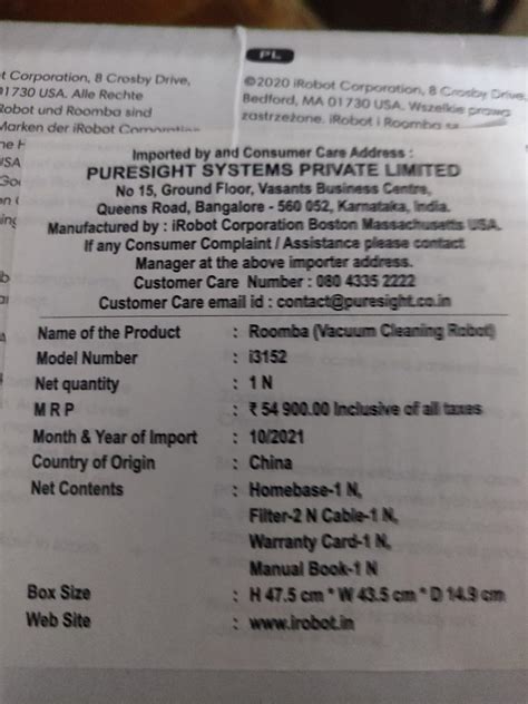 Irobot Roomba I3152 Connected Mapping Robot Vacuum with Dual Multi ...