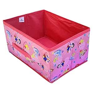 Kuber Industries Disney Princess Print Foldable Drawer Storage Unit|Non ...