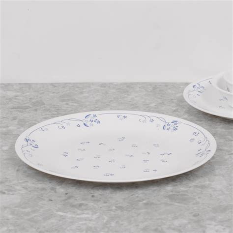 Buy CORELLE Provincial Blue Dinner Plate from Corelle at just INR 370.0