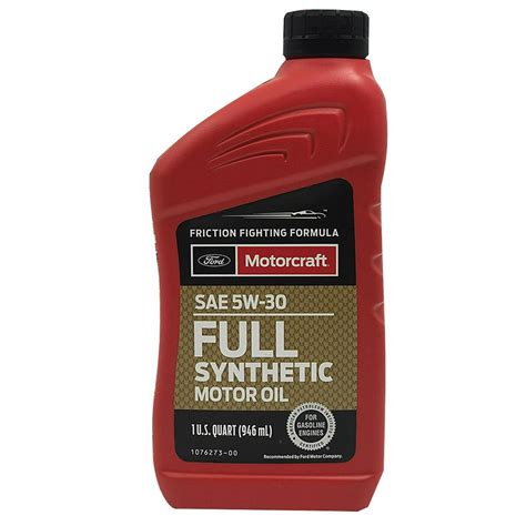 Aceite de Motor Sintetico 5W30 5 Litros Motorcraft Full Synthetic ...