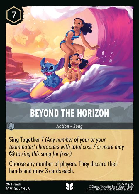 Beyond the Horizon Lorcana Card | inkDecks.com
