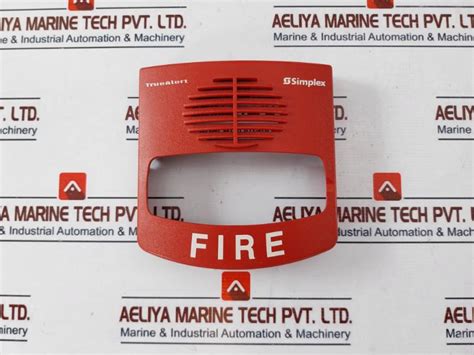 Simplex Truealert Fire Alarm System (Only Cover) – Aeliya Marine Tech
