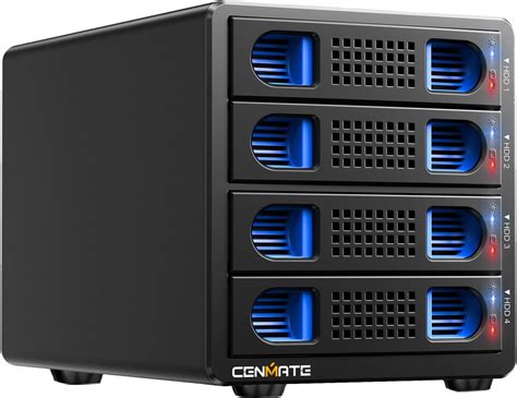 Amazon.com: TERRAMASTER D5 Hybrid HDD NVMe Enclosure - USB 3.2 Gen 2 ...